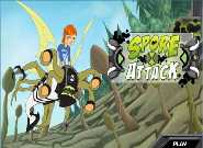 Play Ben 10 Spores Attack